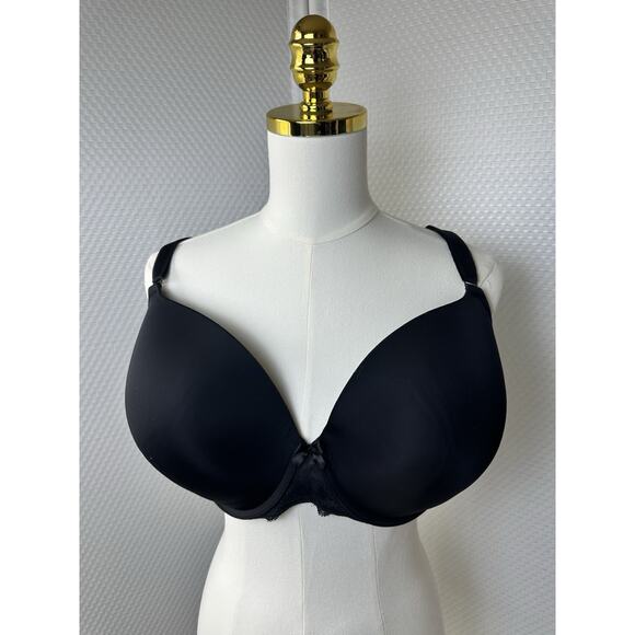 Torrid Curve Back Smoothing Push up Black Bra Size 38G - Picture 1 of 7
